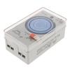100V Mechanical Time Switch Chronometry with Transparent Cover, Din Rail Mounting