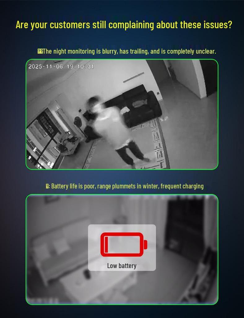 Wireless Mobile Camera: Network-Free HD Home Monitor & Smart Video Recorder