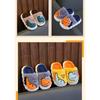 Children's Cotton Slippers for Winter, Boys' Dinosaur Indoor Home, Girls' Baby, Children's Anti Slip Parent-child Cotton Shoes