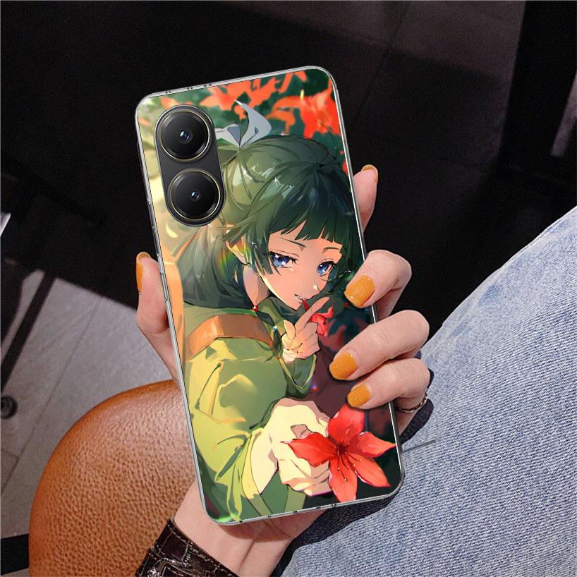 A-Apothecary D-Diaries Maomao Phnoe Case for Xiaomi Poco X5 X6 X7 Pro X4 Gt F7 Ultra M8 M7 Redmi 15C 15 13C 13 12C 12 Unique Cov