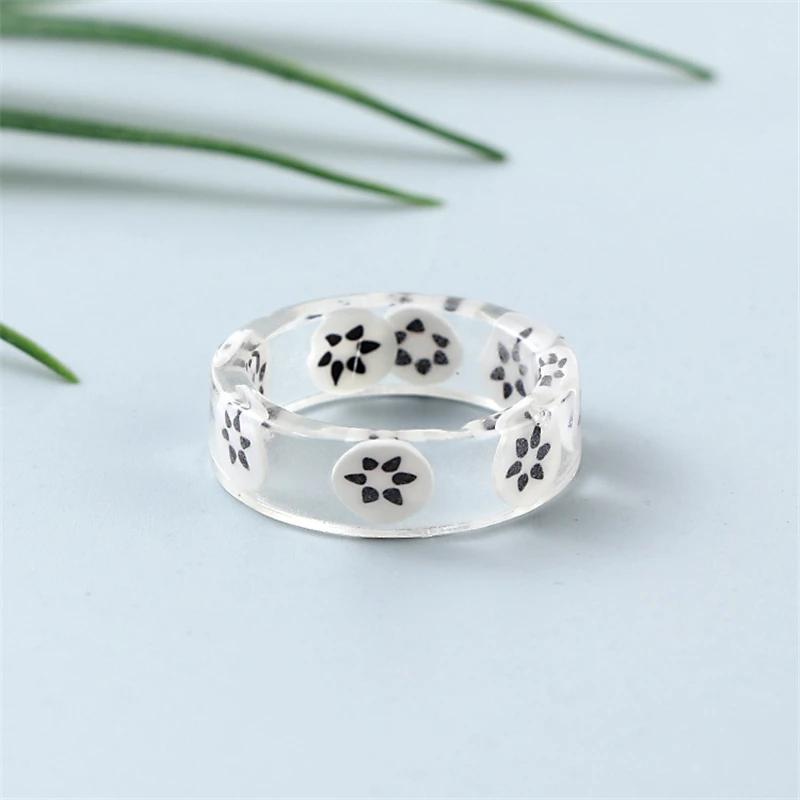 Weißer Nieten-Geist-Harz-Charm, kleiner Kinderring für Damen und Herren, Halloween-Party, Schmuck, Geschenk