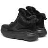 Skechers Modern Comfort Warm Durable Comfortable Versatile Simple Short Snow Boots Women boots Black 168063-BBK