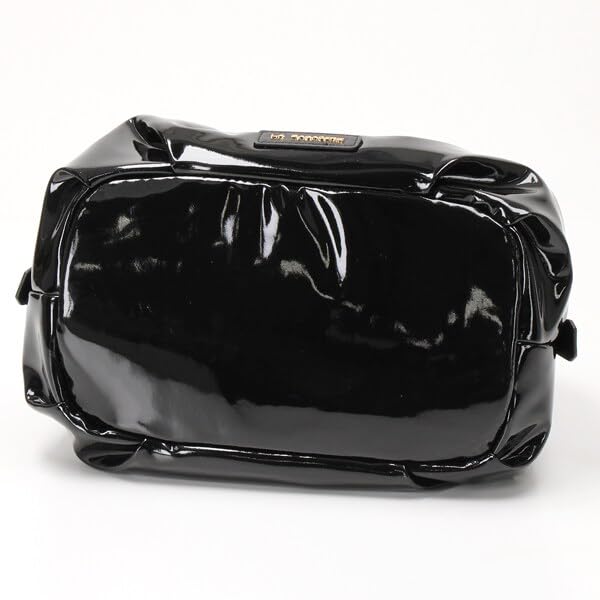 Labagagerie Weicher Emaille-Größe Elfenbein 2-Wege-Handtasche, S, B009401, (33)