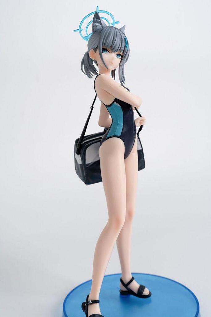 [USED] Blue Archive Swimsuit with Shoulder Bag, Sand Wolf Shiroko Figure, Height
