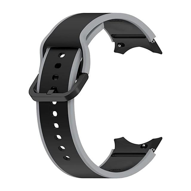 No Gaps Straps for Samsung Galaxy watch 7/6/5 Pro/4 Classic 44mm 40mm 20mm Silicone bracelet correa Galaxy watch 7 band