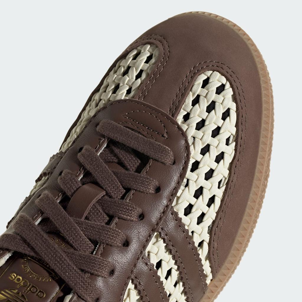 adidas SAMBA OG IH9373 Unisex Originals Sneakers Cream White / Earth Strata / Gold Metallic