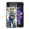 JoJo's Bizarre Adventure Jolyne Cujoh Clear Phone Case For Samsung Z Flip 7 6 5 4 3 Galaxy ZFlip7 ZFlip6 ZFlip5 ZFlip4 ZFlip3 5G