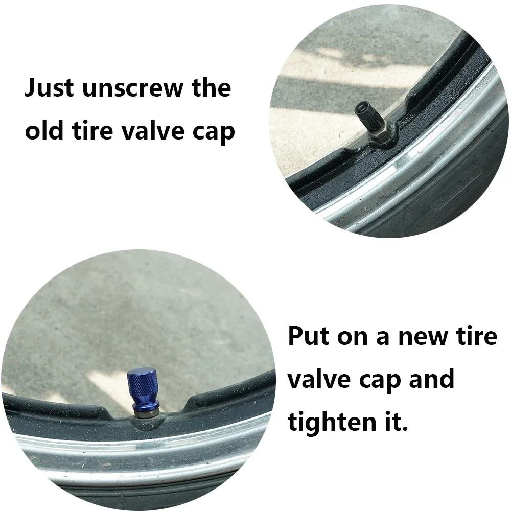 CNC Aluminum Alloy Valve Core Cap Aerated Mouth Tires Gas Nozzle Cover For Benelli 752S 2018-2025 2025 Motorcycle Accessories