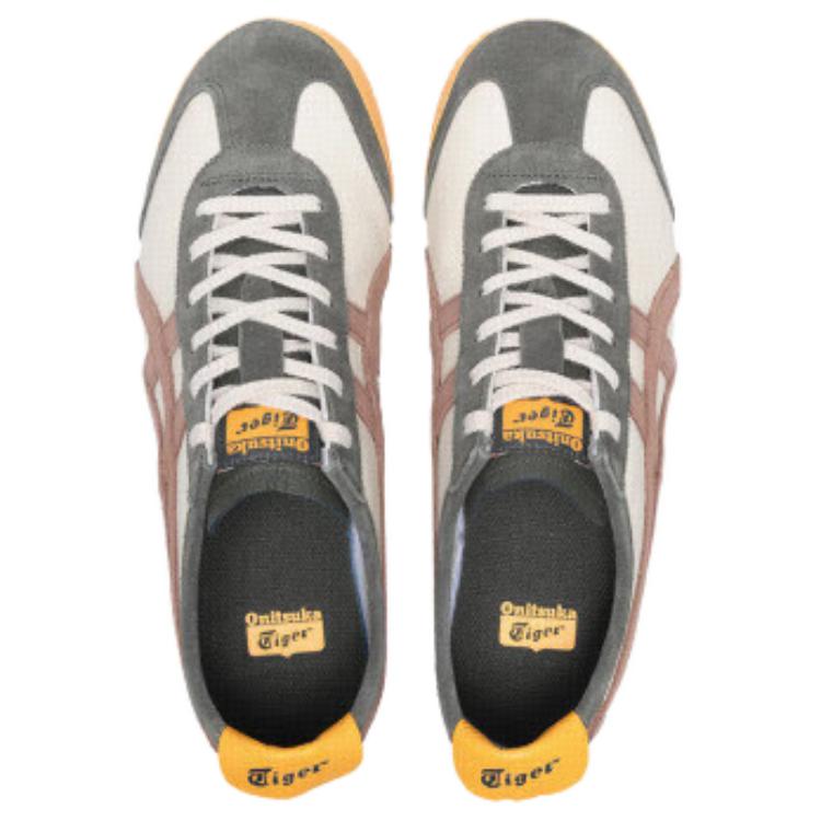 ONITSUKA TIGER Mexico 66 Vin Comfortable Versatile Non-Slip Wear-Resistant Low-Top Casual Shoes Unisex Sneaker Off-White 1183C076-255