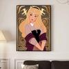5D Diy Diamond Painting A Mischievous Princess Full Drill Rhinestones Mosaic Embroidery Handmade Products Home Decor Gift