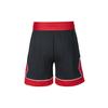 Jordan Colorblock High-Waisted Drawstring Shorts Women Bottoms Red Black DZ3353-010