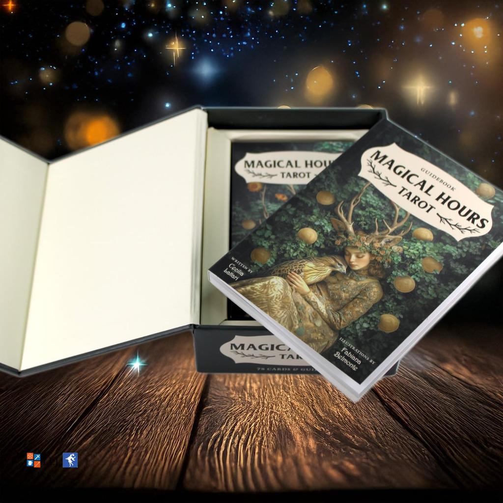 I.I.J Magical Hours Tarot, Waite Edition, 78 Cards, Tarot Reading, with Japanese Instructions, Authentic