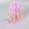 Elegant Peacock & Phoenix Feather Print Scarf – Lightweight, Comfortable, and Stylish Women's Travel Accessory Shawl