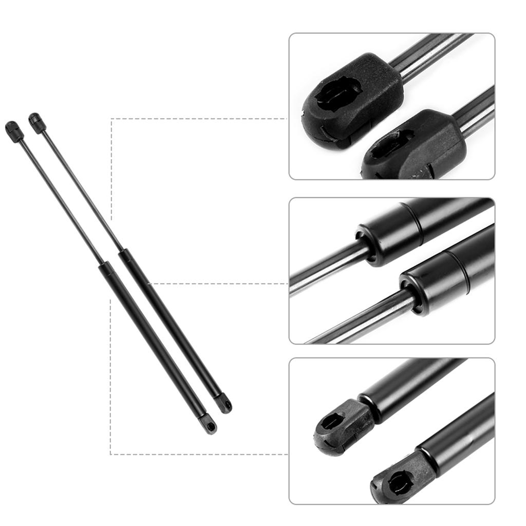 2pcs Tailgate Rear Boot Trunk Gas Struts 6Q6827550C