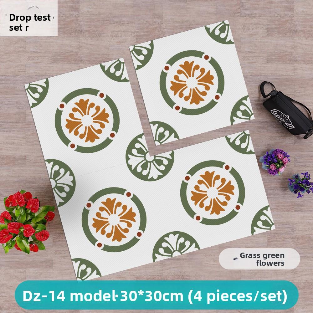 Küche, Badezimmer, Ölfest, Wasserdicht und Rutschfest Köper Bodenaufkleber, Badezimmer, Schlafzimmer, Wohnzimmer DIY Bodenaufkleber