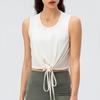 Women's High-Waist Strappy Quick-Dry Fitness Vest