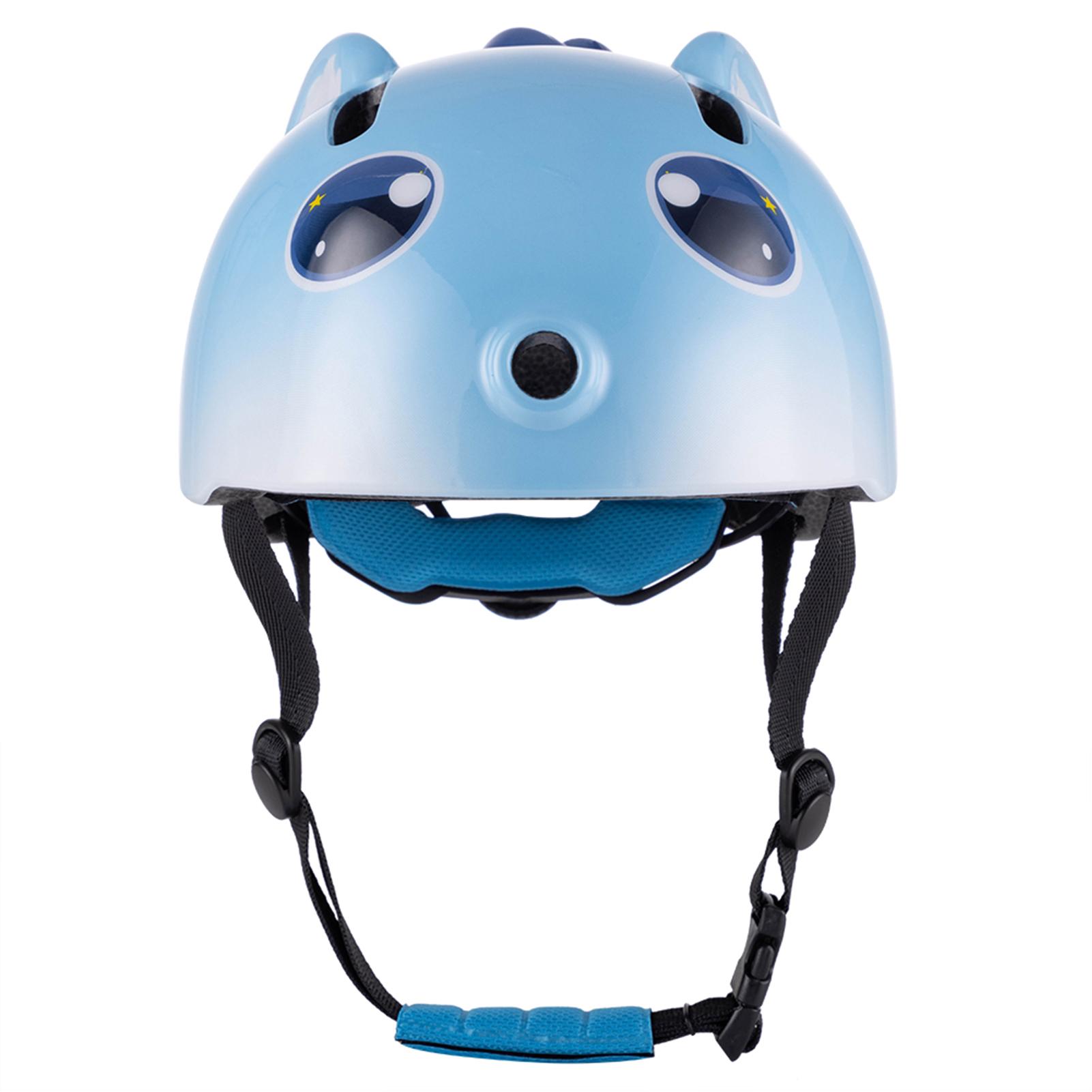 3D Kids Bike Helmet Cartoon Design   Lightweight PC     Breathable Removable Liner Cycling Scooter Helmet