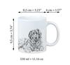 Leonberger - Cup with a Dog, Cheerful Cup for a Dog Lover, Personalized Gift from the Art-Dog Brand