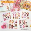 5pcs/pack Labbubu DIY Stickers Creative Cartoon Sticker DIY Scrapbook Diary Cup Aesthetic Sticker School Diy Handbook Stationery