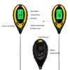 Wireless Smart Soil Tester Smart Temperature Humidity Monitor LCD Digital Display Light and PH Tester for Home Garden Lawn Farm
