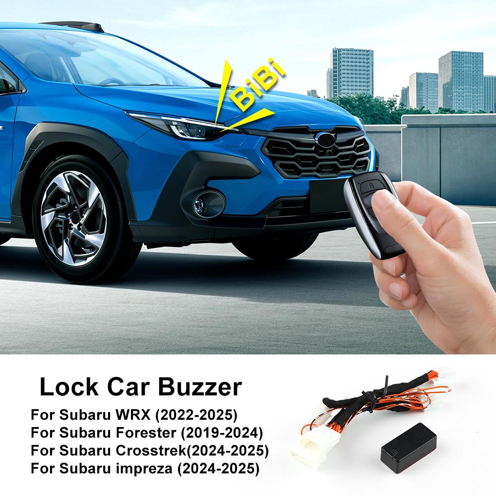 

для Subaru WRX 2024 2025 Crosstrek Impreza 2024 2025 Автомобильный замок Сигнализатор Пульт Дистанционное Управление Открытие Блокировка Автоаксессуары for Forester 19-24