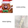 Gingerbread Man Aerated Model Christmas Inflatable Old Man Snowman