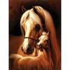 DIY 5D Diamond Painting Steed Horse Diamond Embroidery Animal Cross Stitch Full Round Drill Mosaic Rhinestone Manual Home Decor