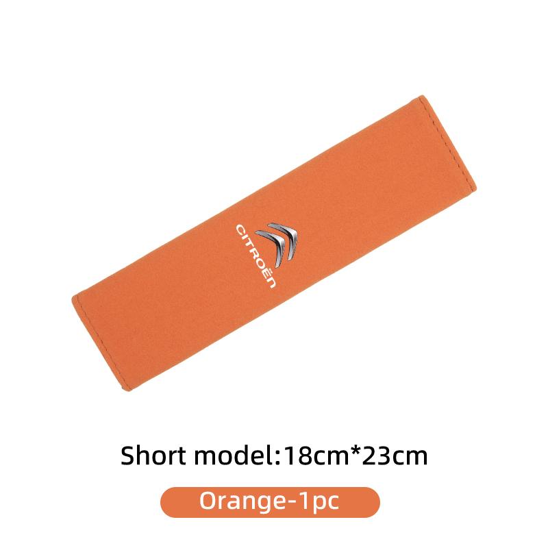 Suede Car Styling Seat Belt Shoulder Protective Cover Accessories For Citroen C4 C3 C5 C1 C2 C6 VTS C4L DS3 DS4 DS5 Grand