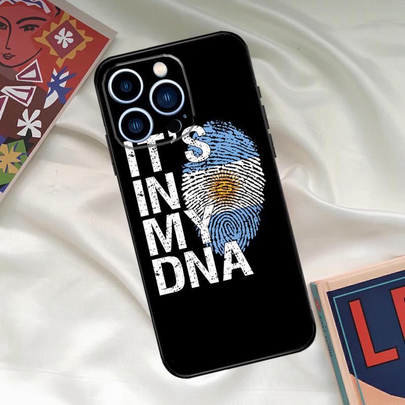 Argentina Flag Phone Case For iPhone 16 14 13 12 11 15 17 Pro Max 15 16 Plus 13 Mini 16e 17 Air Funda Cover