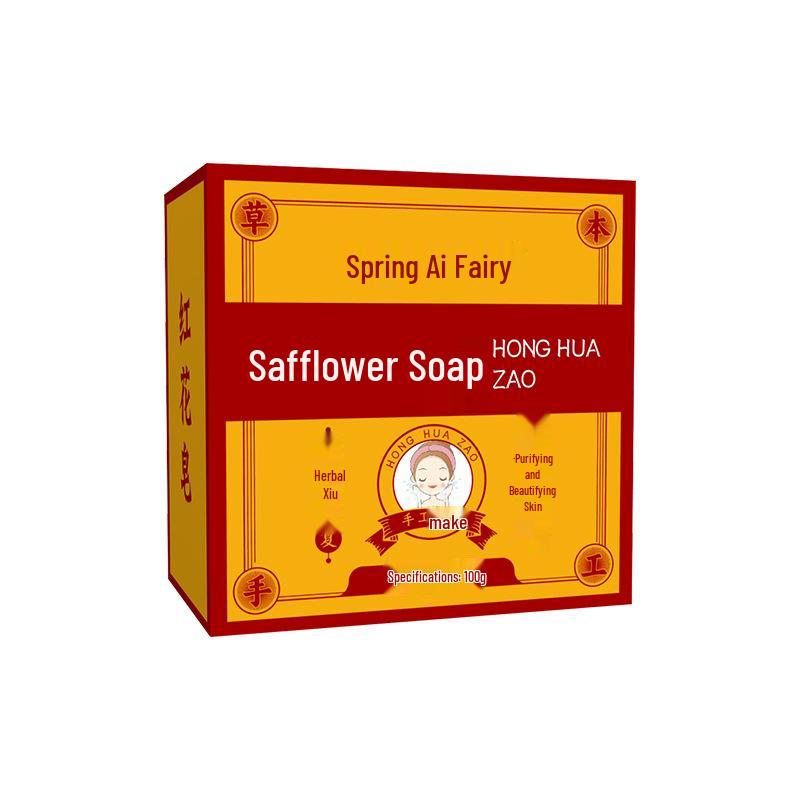 Mýdlo s esenciálními oleji ze světlíku a pelyňku pro mytí obličeje a koupání se šafránem