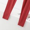 Damen Plus Size Schlankmachende High-Waist Modal Leggings - Dünne Neun-Punkt-Hose für Frühling und Herbst