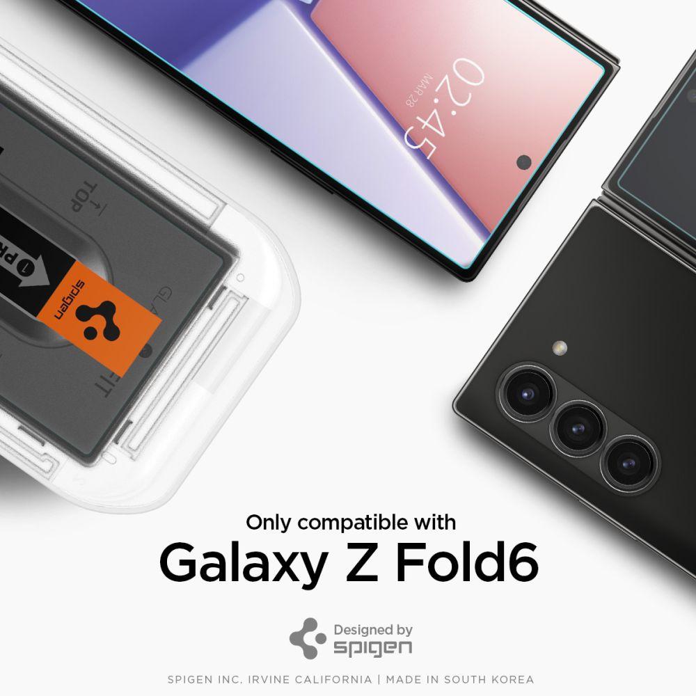 Szkło Hartowane Spigen Glas.tr Ez Fit 2-Pack Galaxy Z Fold 6 Clear