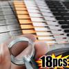 18PCS New Transparent Ring Inner Size for Big Size Rings Anti Lost Invisible Ring Fixed Tightener Reducer Resizing Sticker