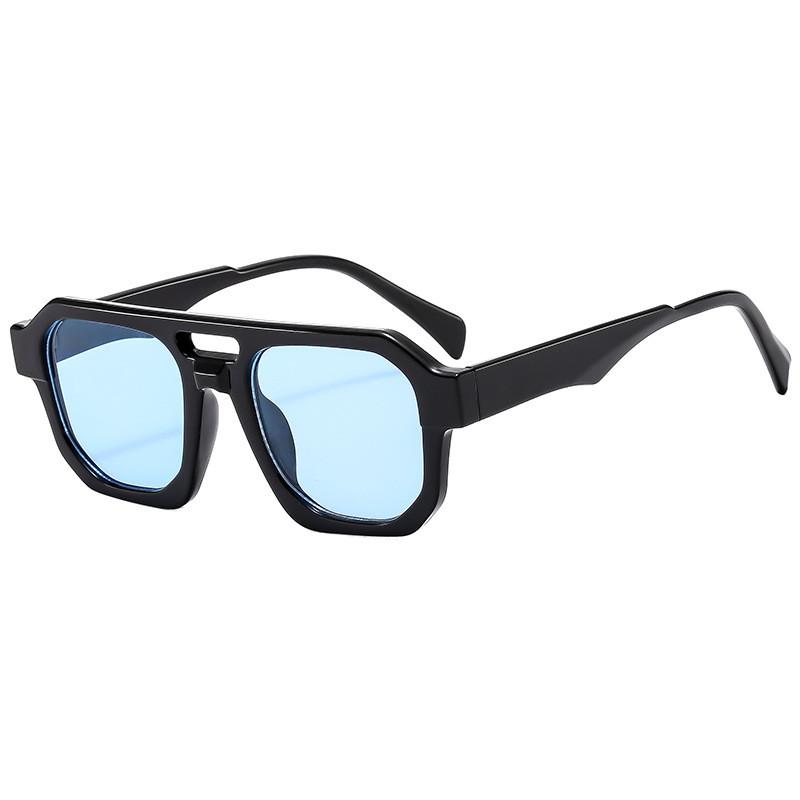 Retro Double Beam Pilot Sunglasses For Men Women Uv400 Fashion Outdoor Travel