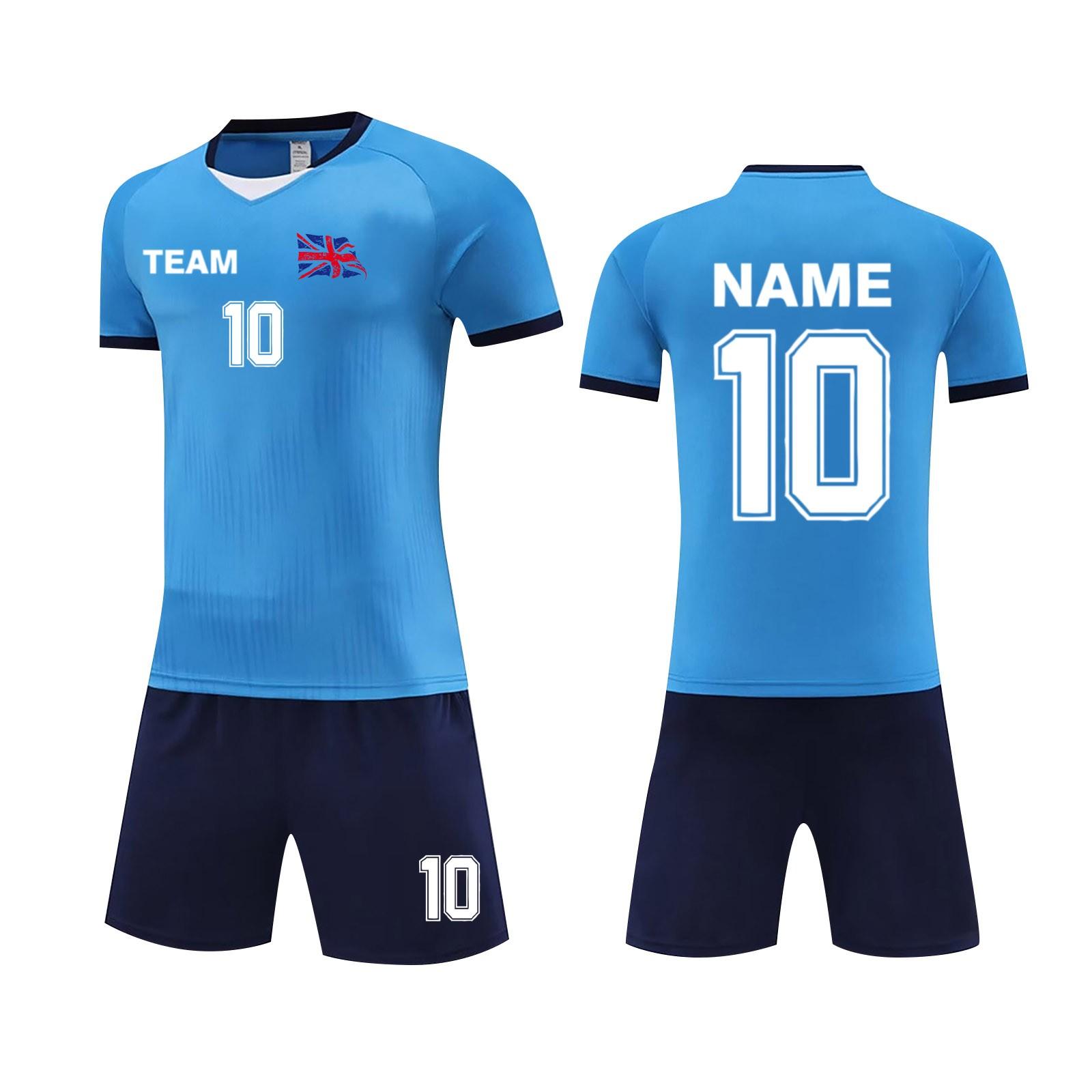 

Футбольна форма DIY для дорослих і дітей з двох частин 4XL хакі