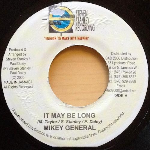 

7inch Record MIKEY GENERAL DADDY RINGS It May Be LongYeah He NONE Steven Stanley Jamaica Reggae Ska Dub Used
