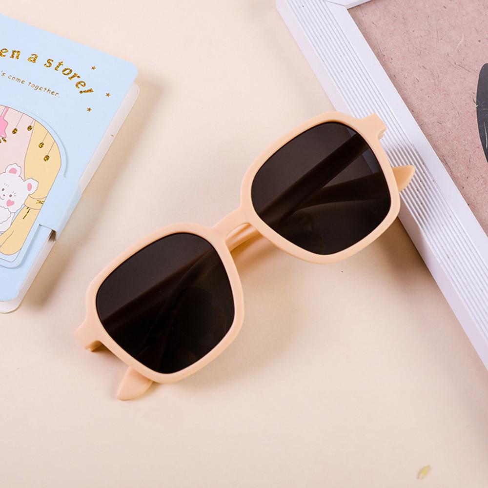Fashionable Candy-colored Sunglasses for Kids Seaside UV-proof Children Sunglass Photo Prop
