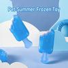 Pet Toy Cartoon Popsicle Bone Shape Bite-Resistant Plush Squeaky Dog Toy Tooth Cleaning Interactive Chew Toy