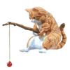 Aquascape Decorative Fishing Kittens DIY Cat Fishing Ornament New Fishing Cat Ornaments  Car