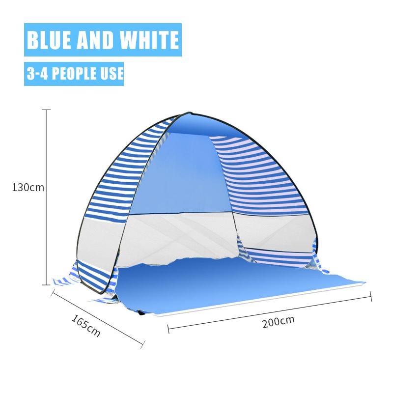 Cort de camping complet automat Cort pop-up instantaneu în aer liber, portabil mare, ultraușor, corturi de petrecere în familie, rezistente la vânt, rezistente la apă