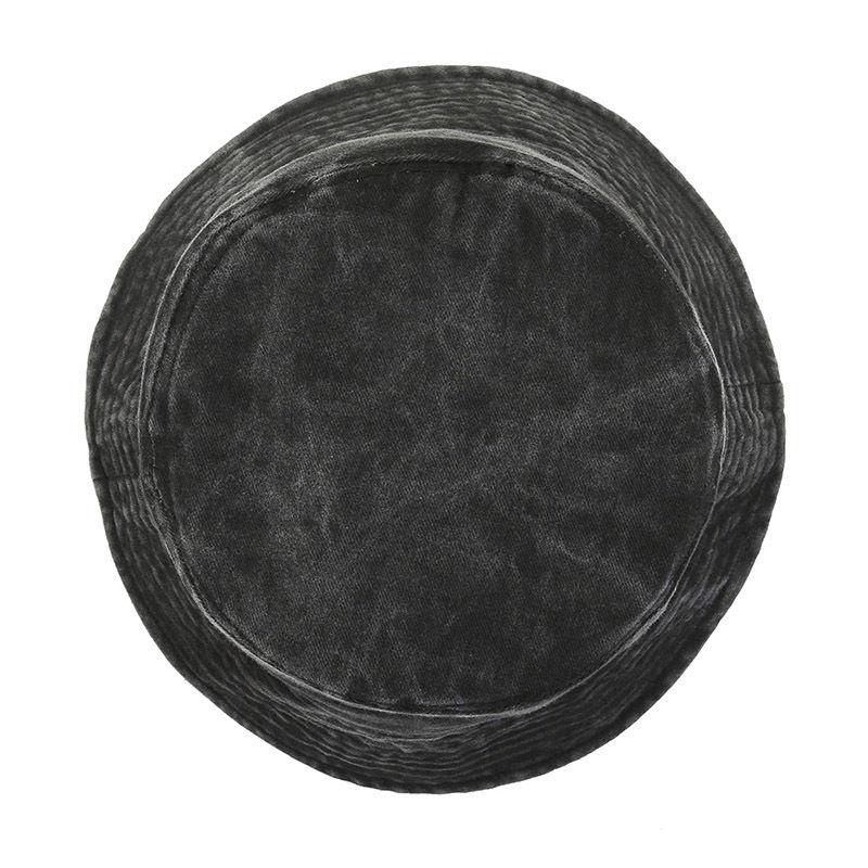 Stonewashed Cotton Bucket Hat Sun Protection Breathable Beach Holiday Fisherman Hats Casual Caps