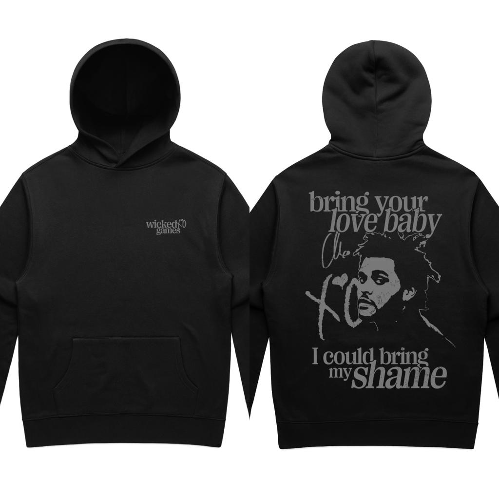 The Weeknd Wicked Games Hoodie Men Women Autumn Winter Loose Casual Gym Sports Fleece Warm Hip Hop Sweater Top Female Male Clothing