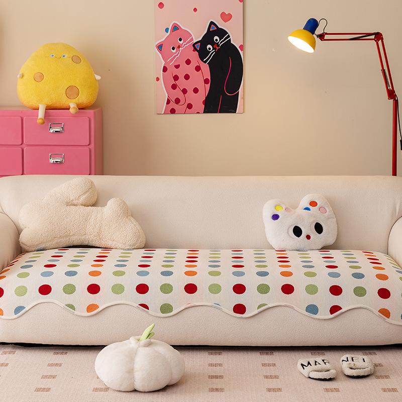 New Sofa Cushion Dopamine Four Seasons Universal Special-Shaped One-Piece Leather Seat Cushion Non-Slip Sofa Cover Cloth Towel