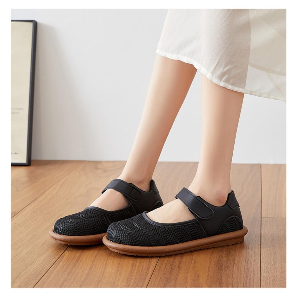 Damen Sommer Neue Schuhe, Kinder Vielseitige Atmungsaktive Freizeitschuhe, Weich Besohlte Nicht Ermüdende Stoffschuhe