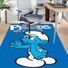 1pc Smurf Cakes Celebration Carpet for Playroom Bedroom Living Room Sofa Home Decor,kids Game Area Rug Non-slip Floor Mat Y72389