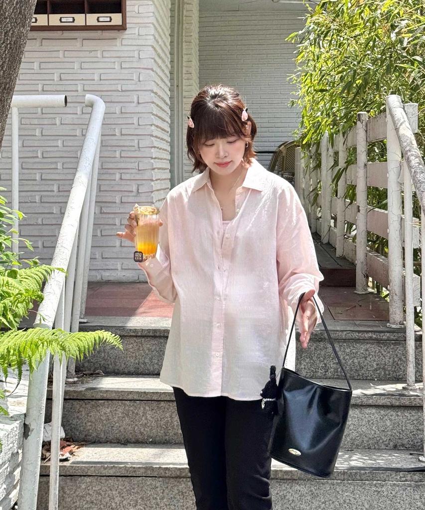 TTUDEMENT [3Colors] Sheer Stripe Shirt