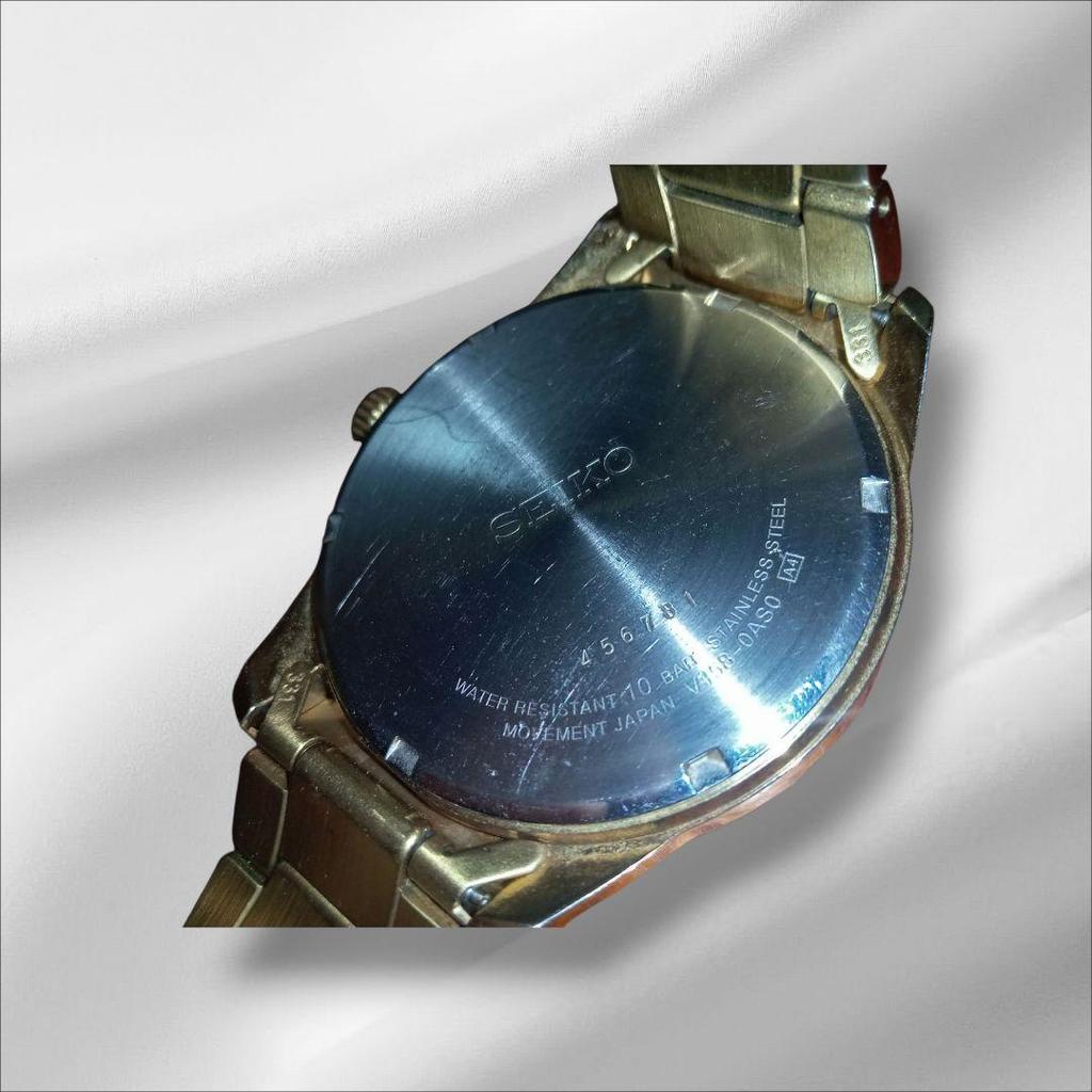 [USED] Seiko Solar Watch Gold V158-0AS0