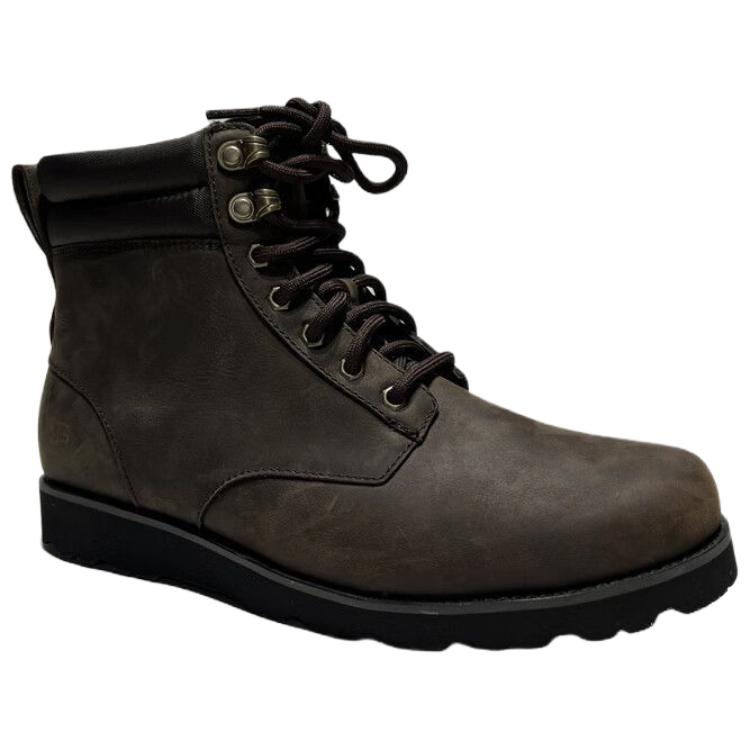 UGG Simple And Comfortable Martin Boots Men boots Brown 1138183-STT