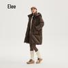 Ailaiyi Women's Long Puffy Down Jacket with Detachable Hood