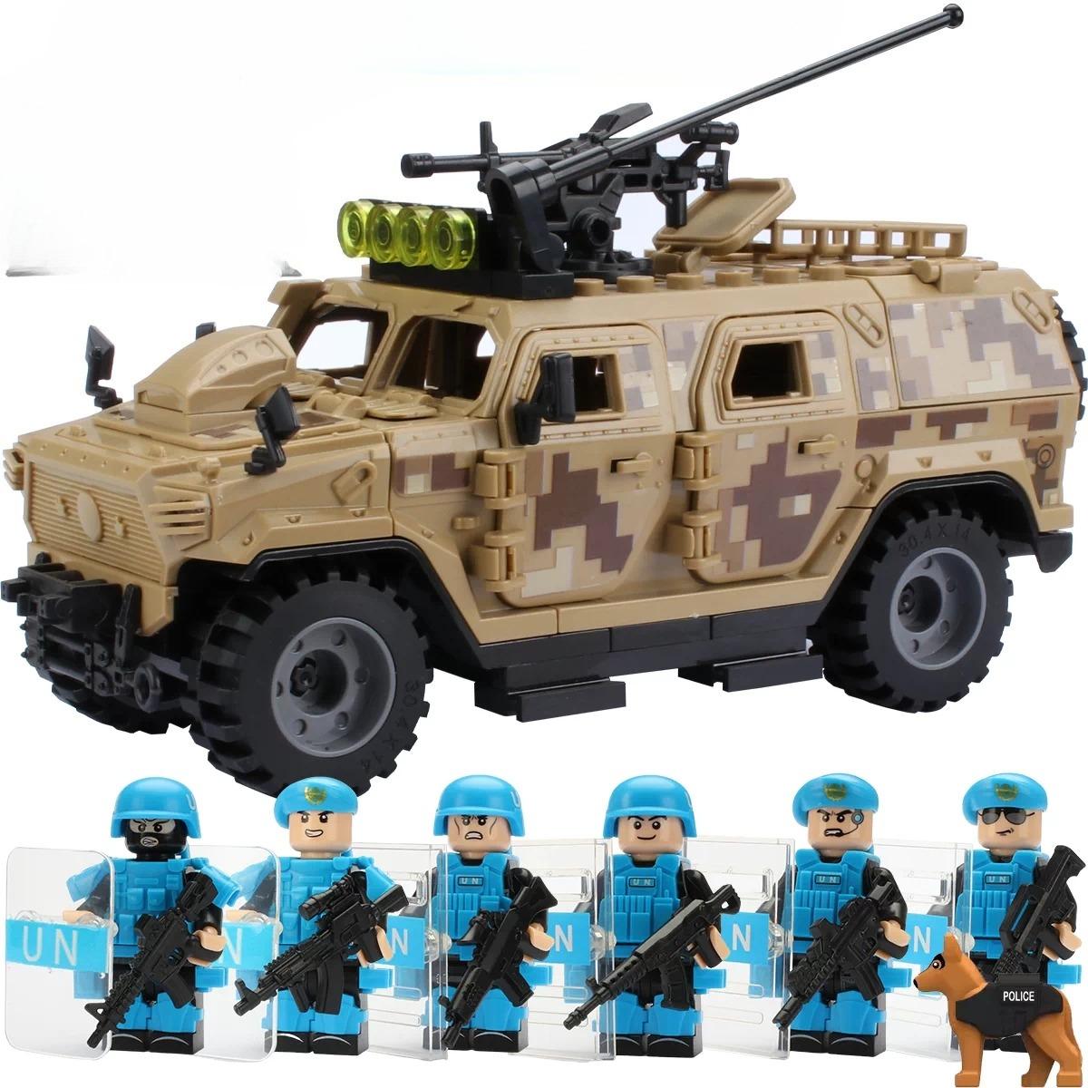 World Peacekeepers Miniature Cross-border Wholesale Children Assemble Small Particles Building Block Toys